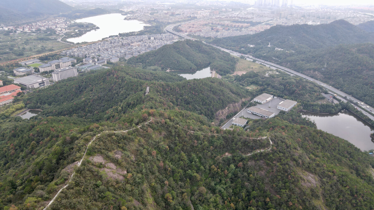 美丽义乌,南山公园航拍