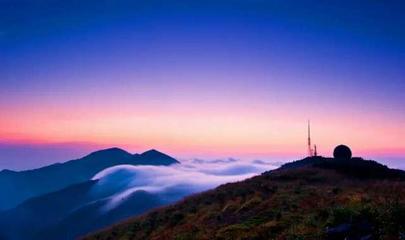 金秋时节,金华八婺最适合登高望远的山脉全收录