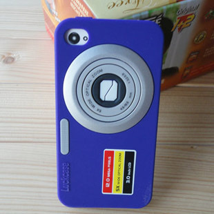 【【厂家直销】新款苹果4/4S二代照相机硅胶保护壳 量大从优】价格,厂家,图片,数码保护套/保护壳,义乌市义鼎峰电子产品-