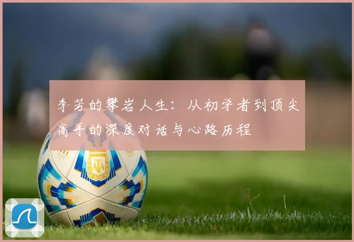 李芳的攀岩人生：从初学者到顶尖高手的深度对话与心路历程