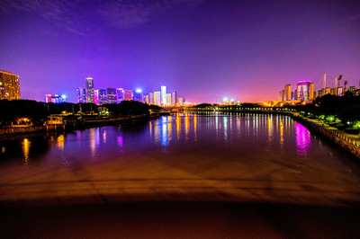 义乌夜景光影 都市繁华与摄影美学的交融